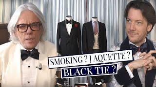 Black Tie ? Smoking ? Jaquette ? Mariage ? Comment s'y retrouver et ne pas faire d'erreur !