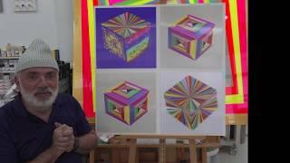 Ron Agam talks about his artworks