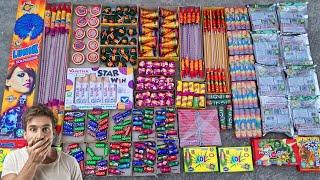 Diwali Crackers Review  || Big Diwali Stash  || दिवाली के पटाखे | Diwali Fireworks  2024