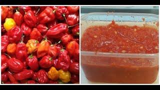 African Chilli Sauce/ Congolese Pili Pili