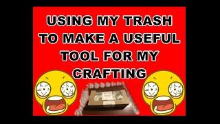 MAKE A TEMPLATE OUT OF GARBAGE- EASY TUTORIAL