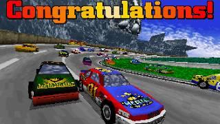 Daytona USA | Cockpit View Gameplay (Sega Saturn)