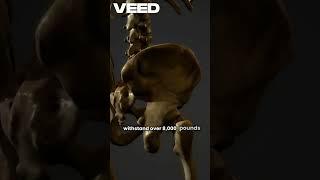 Your Bones Are Stronger Than Concrete #knowledge #facts #science #body #vlog #viral #trending