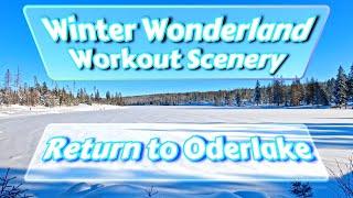 More Winter Wonderland for Your Workout at Home - Oderlake to Wolves Observatory