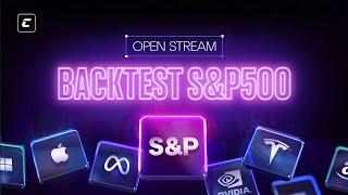 Open stream | Backtest S&P | @ritterraden