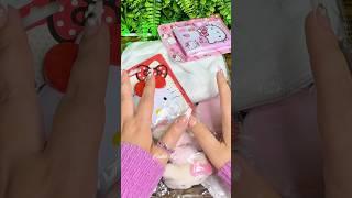 unboxing cute hello kitty stuff  ASMR [no talking] #cutestuff #asmrsounds #satisfyingvideos