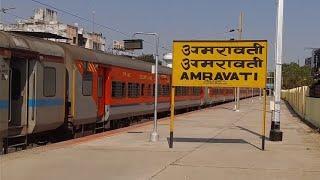 Amaravati Railway Station# Full Information with Subtitle# Travel India #station views with sanjay