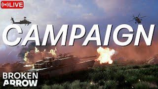 Is the RTS genre BACK?! | Broken Arrow Singleplayer Campaign LIVE