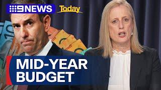 Finance Minister on mid-year budget update | 9 News Australia