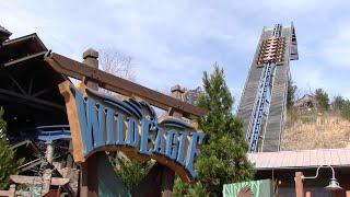 Wild Eagle Review Dollywood B&M Wing Coaster