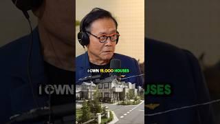 How I use debt to buy 15,000 houses. | Robert kiyosaki #vpmotion #shorts #realestate