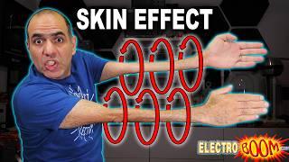 SKIN EFFECT! Why Current Doesn’t Run Inside