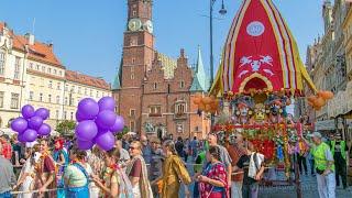 RATH YATRA IN POLAND EUROPE 2024 | ISKCON TEMPLE #jaiJagannath #iskonpoland #iskon