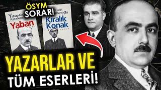 2 SAATTE TÜM YAZAR ESERLER FULL TEKRAR 2024 AYT EDEBİYAT