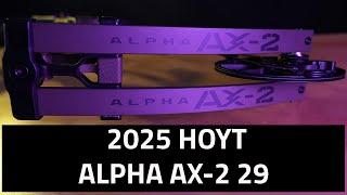 ALL NEW 2025 Hoyt Alpha AX-2 29 (Incredible Compact Hunting Bow!)