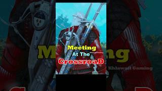 Meeting with the Devil at the Crossroad ️ #shorts #thewitcher #witcher3 #videogames #games #bestrpg