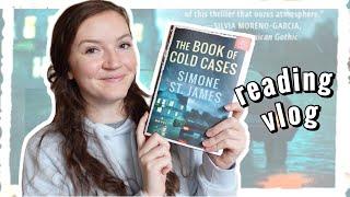 THE BOOK OF COLD CASES reading vlog! 