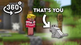 Minecraft but You're My Dog...