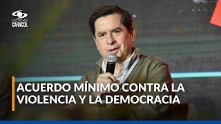 ¿Cuáles son los 5 puntos de la propuesta del Acuerdo Nacional del Gobierno?