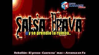 karaoke super mix salsa brava by castor karaoke show mas corta