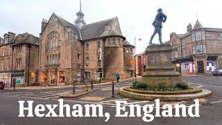 Escape to Hexham's Enchanting Beauty | 4K Walking Tour