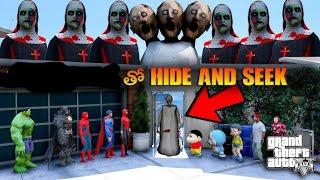 GTA 5 : HIDE AND SEEK BUT FANKLIN DEAD | SHAHIN SHZ