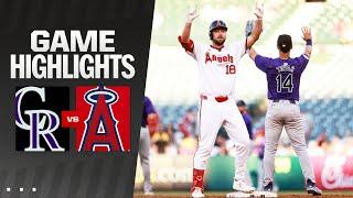 Rockies vs. Angels Game Highlights (7/30/24) | MLB Highlights