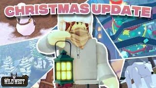 A NEW CHRISTMAS UPDATE IS OUT? (2024!) // The Wild West Roblox Video