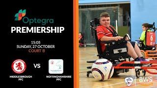 Middlesbrough PFC vs Nottinghamshire PFC - Optegra Premiership Court B