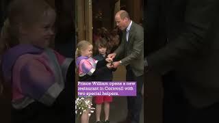 Prince William Gets SPECIAL Help to Open New Restaurant 