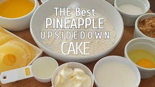 The Best PINEAPPLE UPSIDEDOWN Cake || LYN STEVE