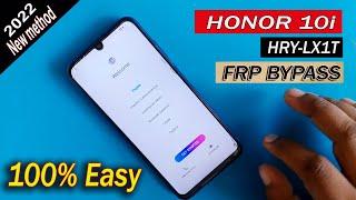 Honor 10i (HRY-LX1T) FRP Bypass 2022 Without PC।Honor 10i frp bypass 100% easy ।