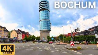 Driving Tour 4K: Bochum Germany 2024  | City Travel & Sightseeing Tour