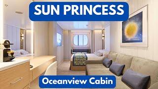 Sun Princess Premium Oceanview Cabin Tour- Cabin 5441