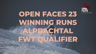 OPEN FACES 1*FWT Qual / 2*FWT Jun Alpachtal - Winner Runs