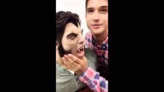 Teen Wolf Season 6 behind the scenes (snapchat)