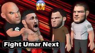 Khabib & Dana forcing Merab to fight Umar