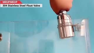 1/2" Automatic Water Level Control Valve Auto Shut Off Ball Mini  304 Stainless Steel Float Valve