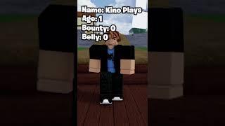 Kino Plays Before and After but its Blox Fruits#shorts