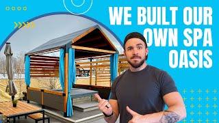 Building a DIY Spa + Deck Myself! - Do It Yourself