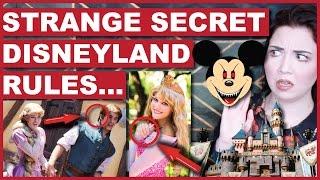 Strange SECRET Rules Disneyland Employees Must Follow