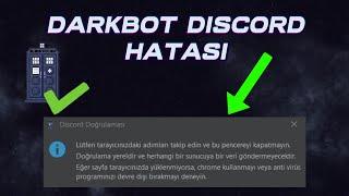 Darkbot Discord Hatası Çözümü ! DarkOrbit Bot