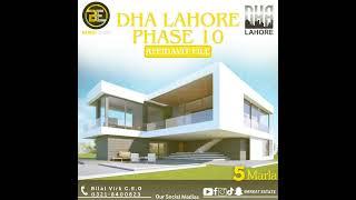 DHA Lahore Phase 10 – 5 Marla Residential Affidavit File for Sale | Best Investment Opportunity!