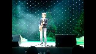 Ivan Mikhaylov plays on Alto Saxophone on Festival TV Start