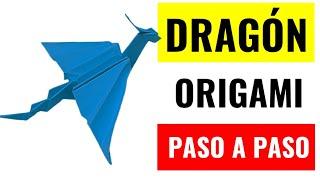 DRAGÓN ORIGAMI tutorial paso a paso