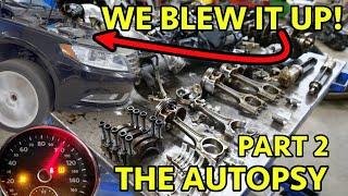 Volkswagen 2.0L TSI EA888 Teardown! We Blew It Up, Lets see HOW BAD it is!
