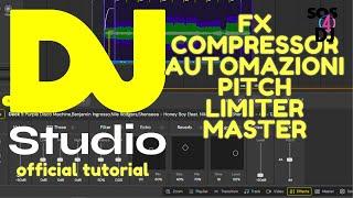 DJ.Studio Official Tutorial Effects Master Pitch Compressor Limiter @djstudioapp