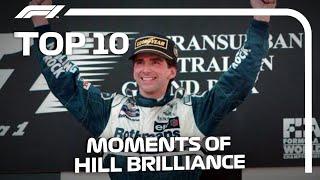 Top 10 Moments of Damon Hill Brilliance In F1