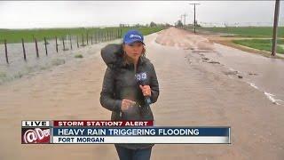 Flooded roads reported in Morgan County