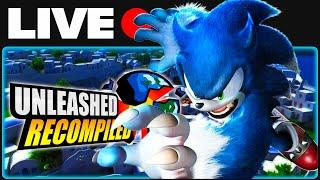 Playing Sonic Unleashed PC LIVE Part 2